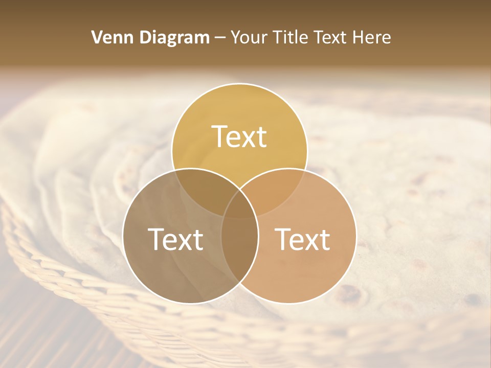 Studio Shot Indian Cuisine Vegetarian PowerPoint Template