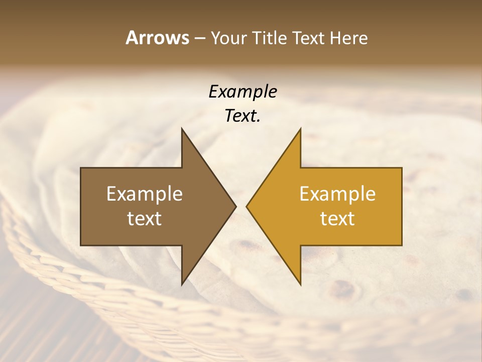 Studio Shot Indian Cuisine Vegetarian PowerPoint Template