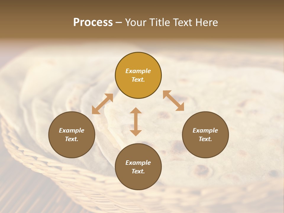 Studio Shot Indian Cuisine Vegetarian PowerPoint Template