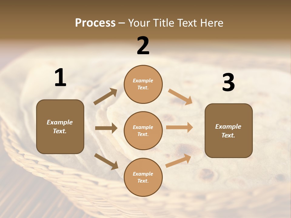 Studio Shot Indian Cuisine Vegetarian PowerPoint Template