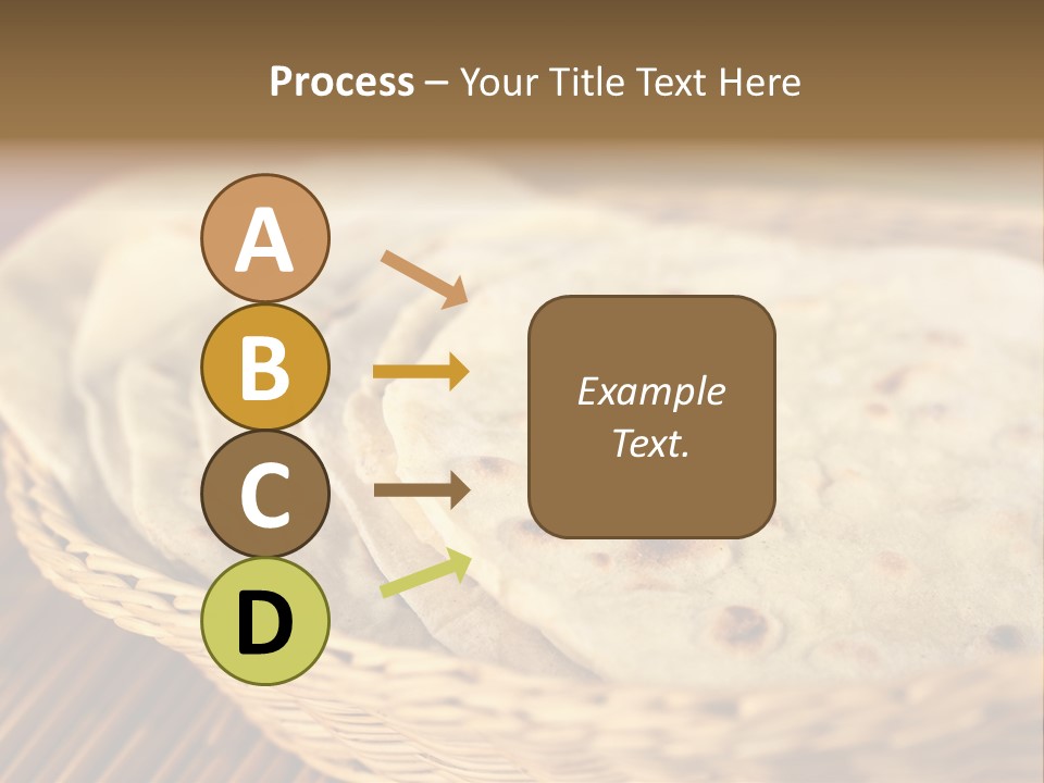 Studio Shot Indian Cuisine Vegetarian PowerPoint Template