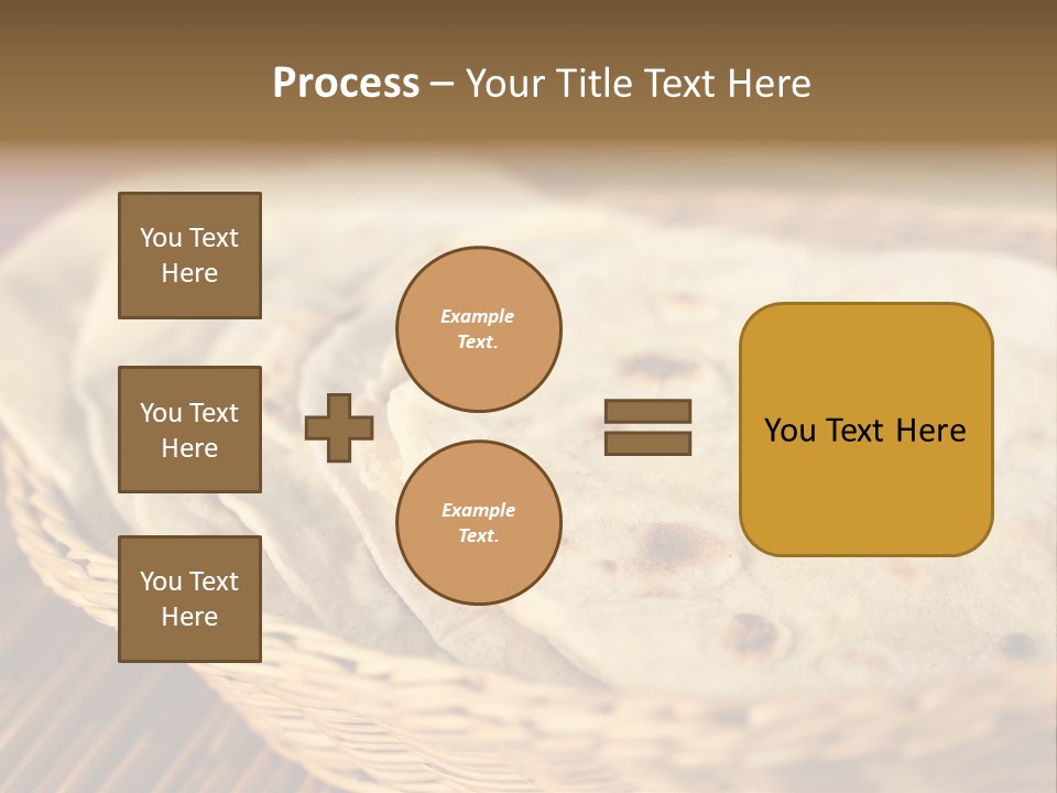 Studio Shot Indian Cuisine Vegetarian PowerPoint Template
