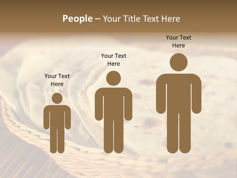 Studio Shot Indian Cuisine Vegetarian PowerPoint Template