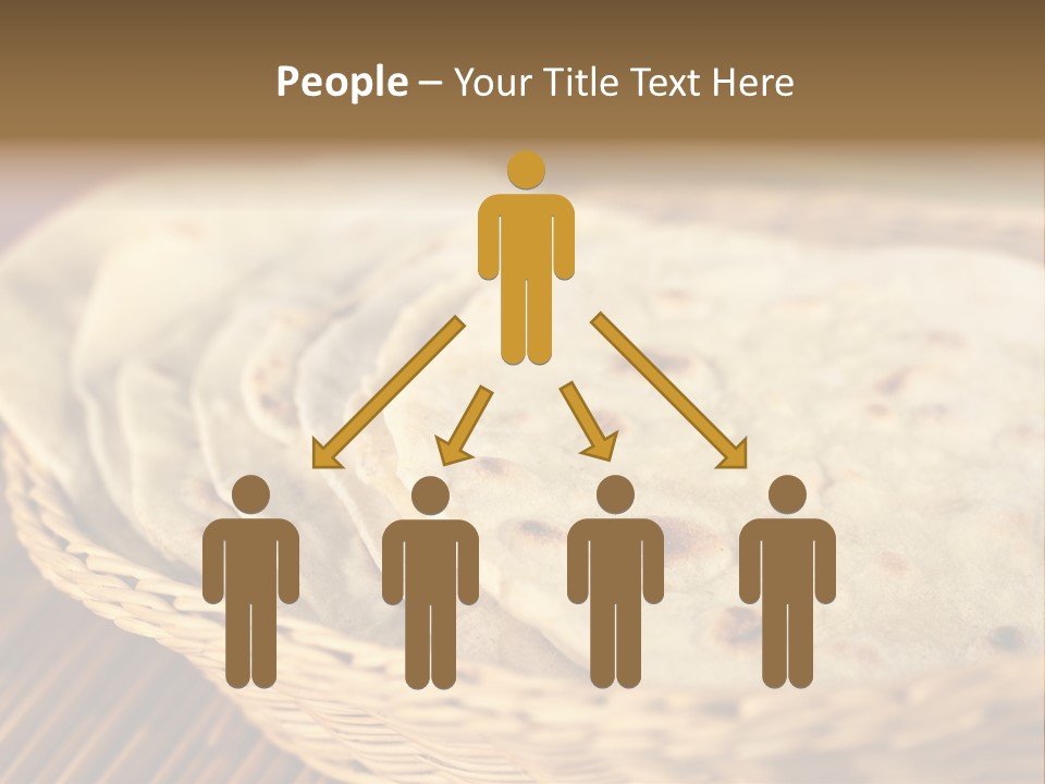 Studio Shot Indian Cuisine Vegetarian PowerPoint Template