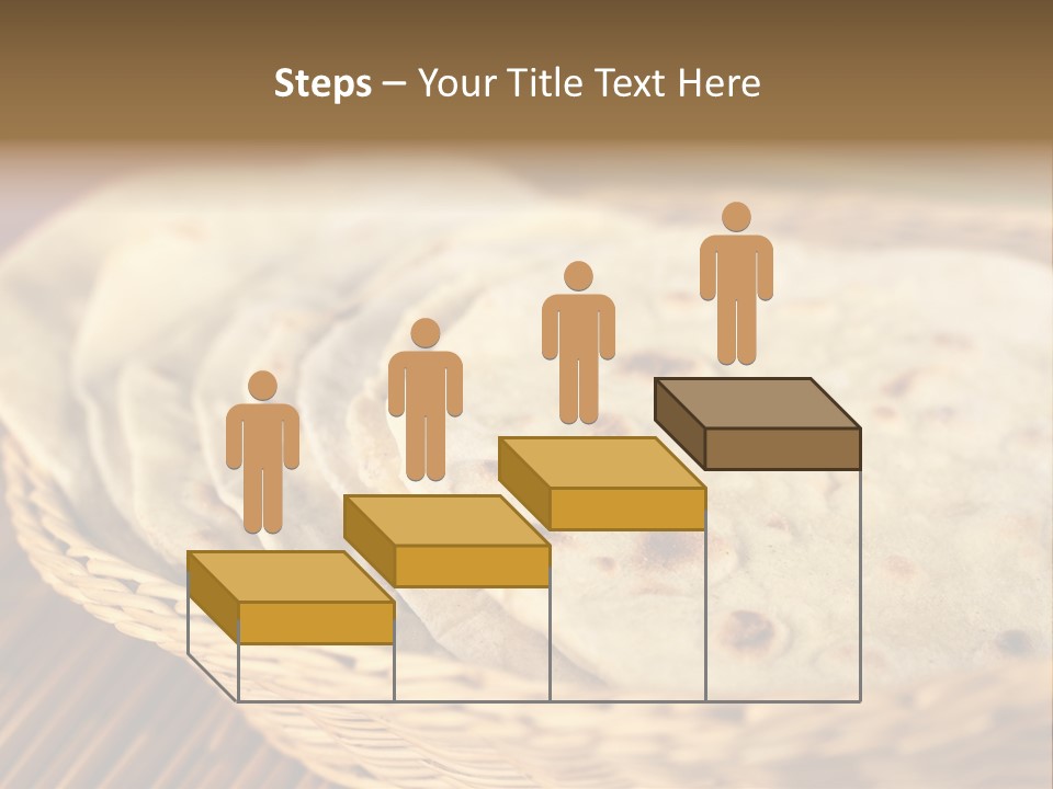 Studio Shot Indian Cuisine Vegetarian PowerPoint Template