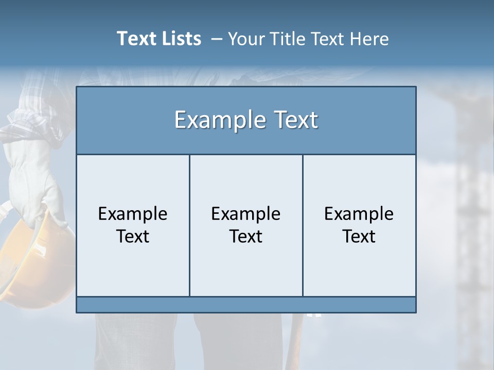 Yellow Job Power PowerPoint Template