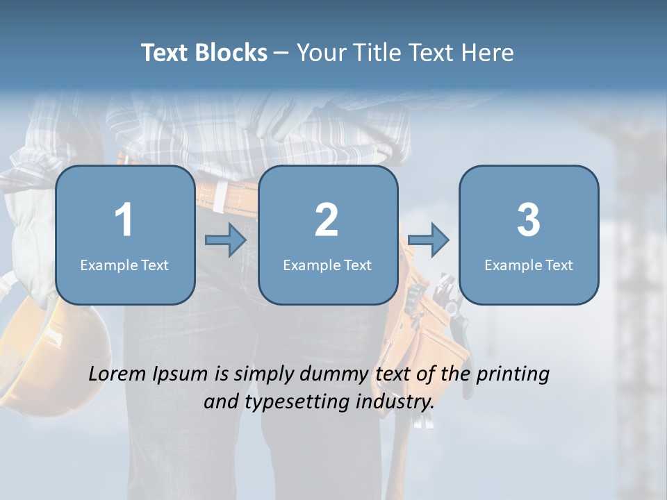 Yellow Job Power PowerPoint Template