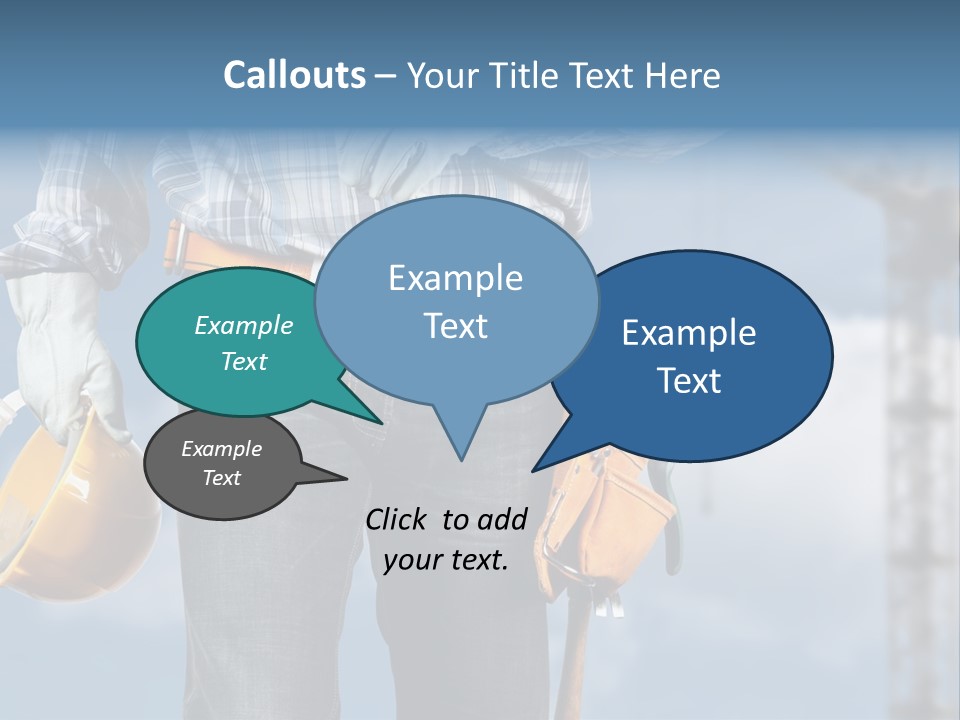 Yellow Job Power PowerPoint Template