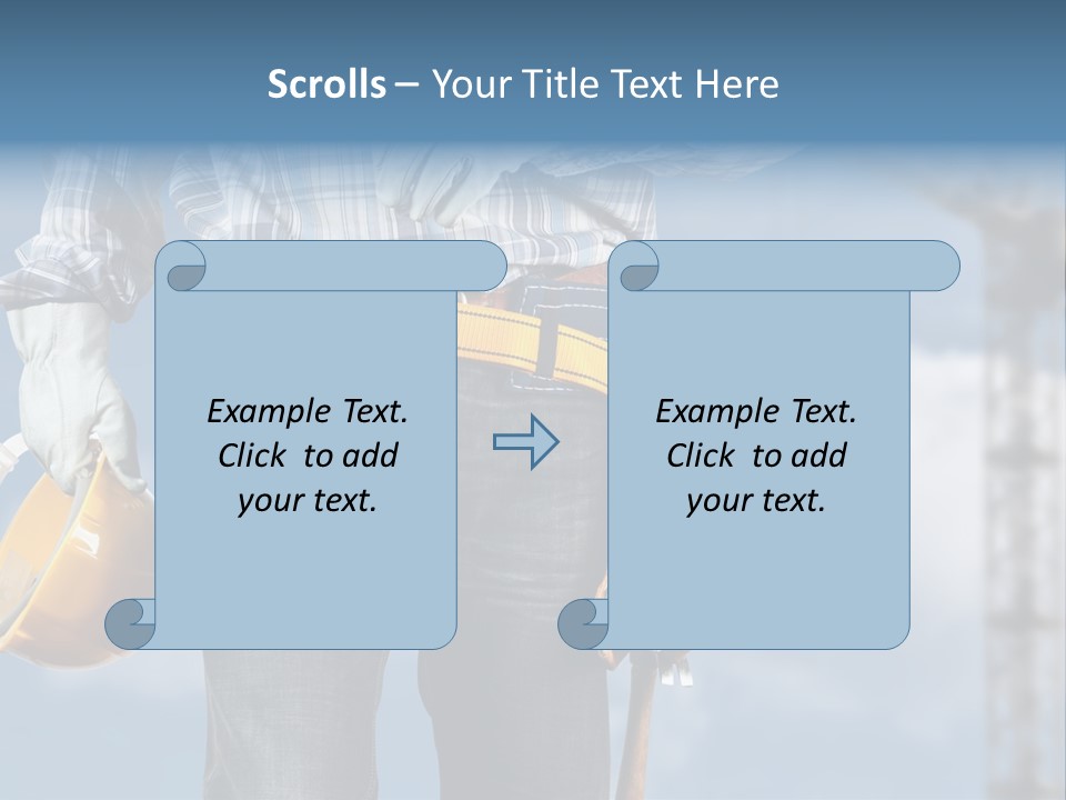 Yellow Job Power PowerPoint Template