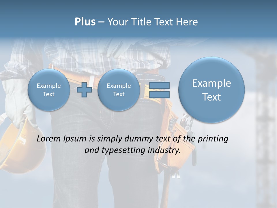 Yellow Job Power PowerPoint Template