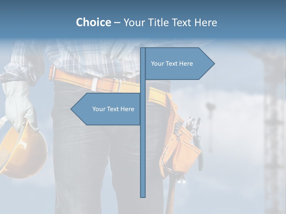 Yellow Job Power PowerPoint Template