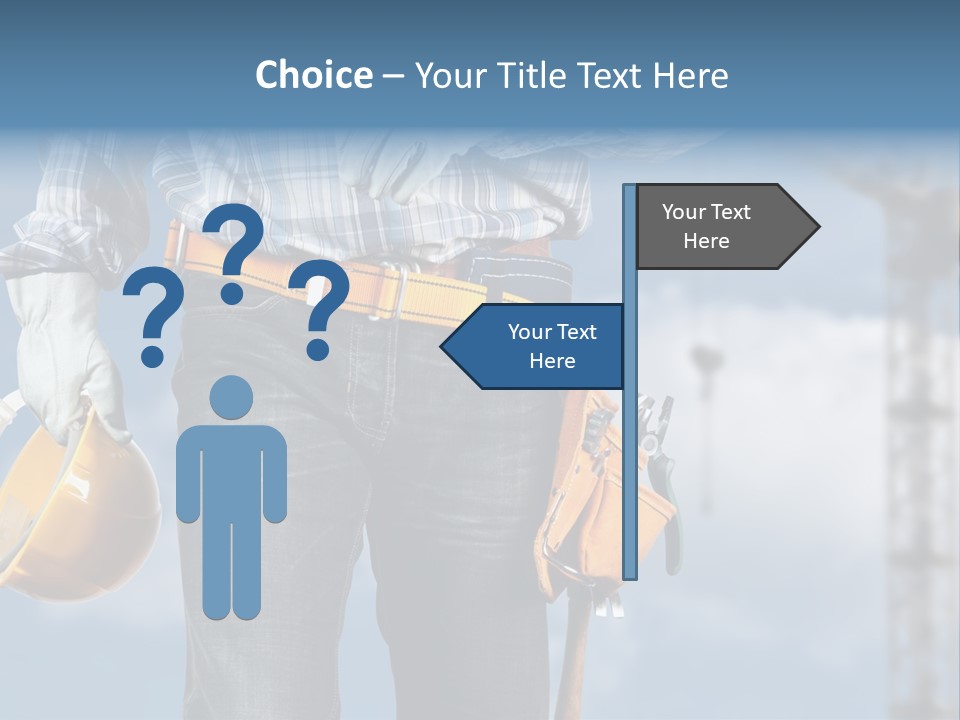 Yellow Job Power PowerPoint Template