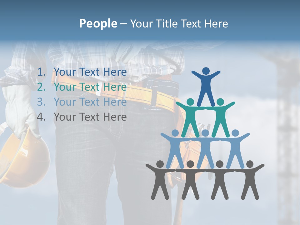 Yellow Job Power PowerPoint Template