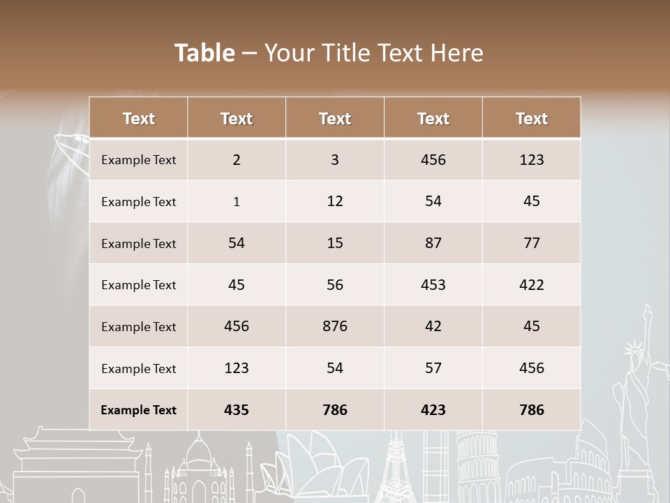 Earth Global Businessman PowerPoint Template