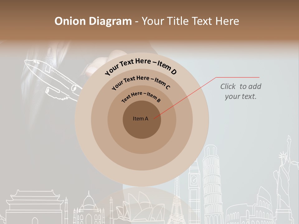 Earth Global Businessman PowerPoint Template