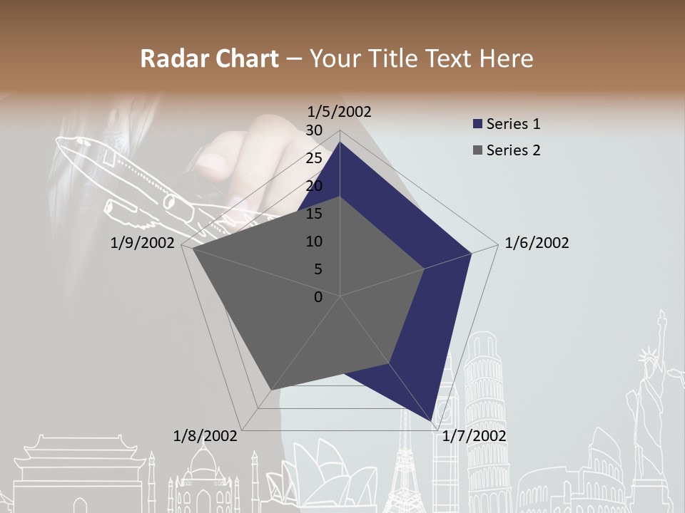 Earth Global Businessman PowerPoint Template