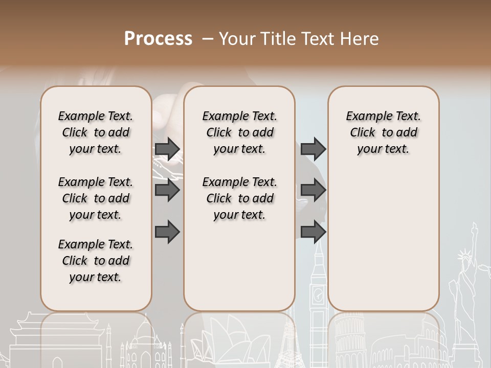 Earth Global Businessman PowerPoint Template