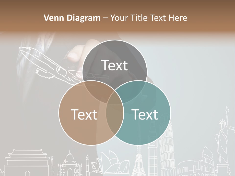Earth Global Businessman PowerPoint Template