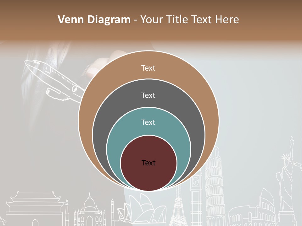 Earth Global Businessman PowerPoint Template