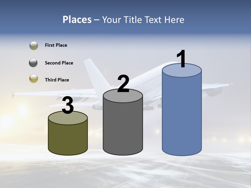 Departure Travel Transportation PowerPoint Template