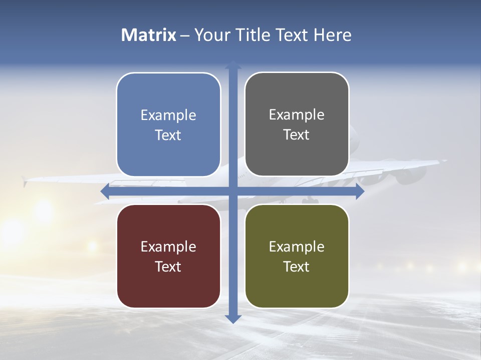 Departure Travel Transportation PowerPoint Template