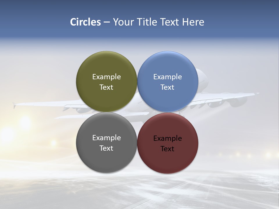 Departure Travel Transportation PowerPoint Template
