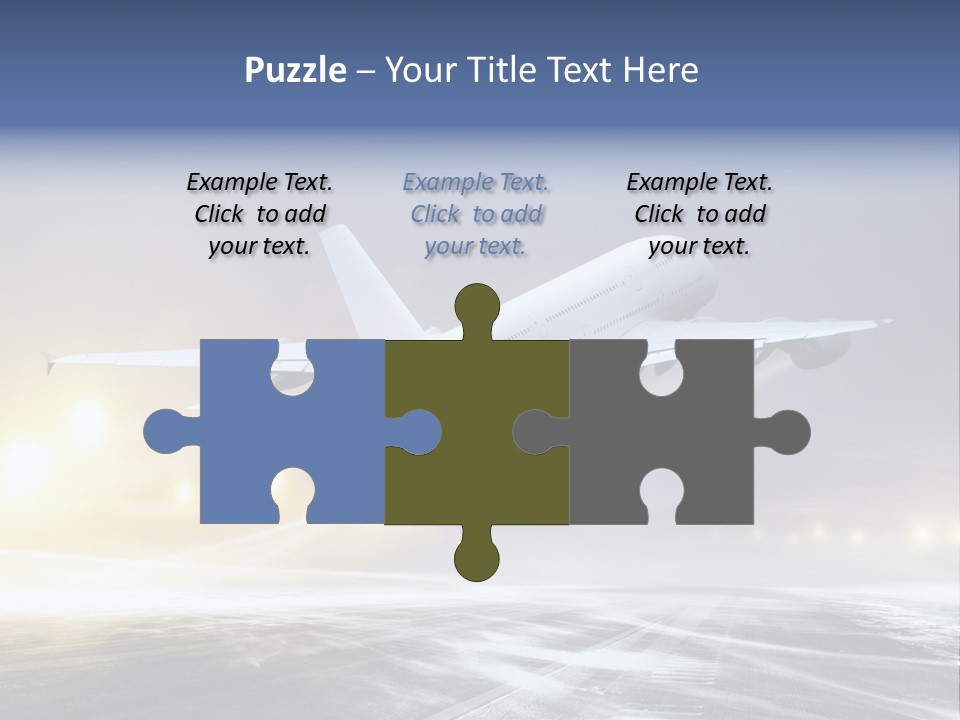 Departure Travel Transportation PowerPoint Template