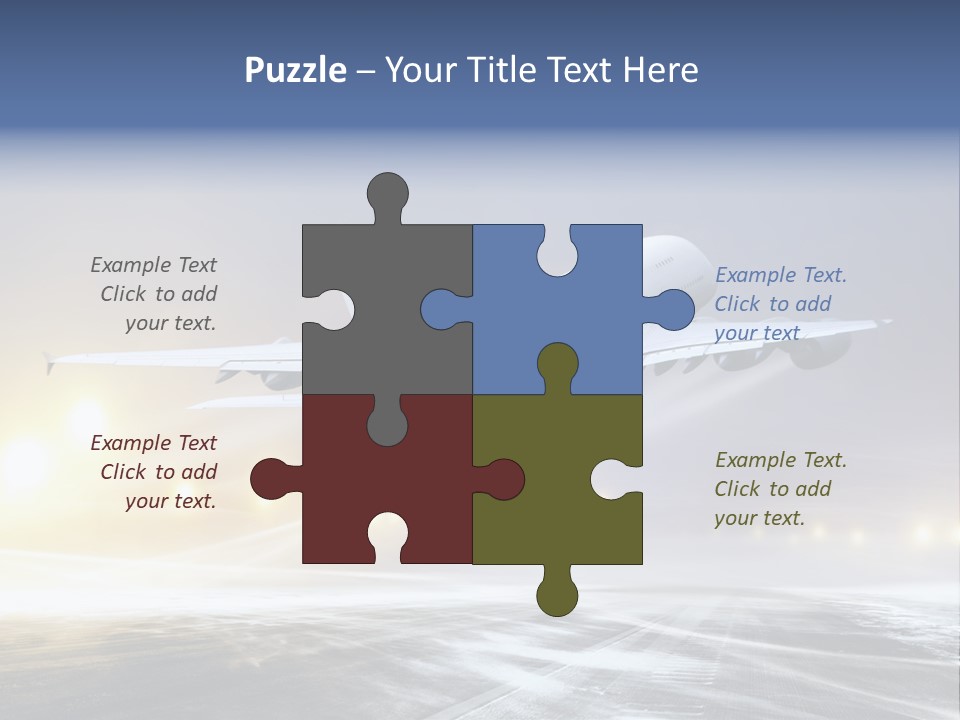 Departure Travel Transportation PowerPoint Template