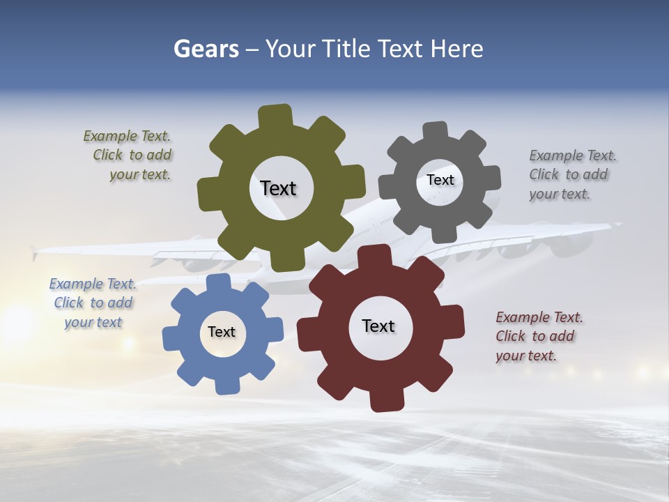 Departure Travel Transportation PowerPoint Template