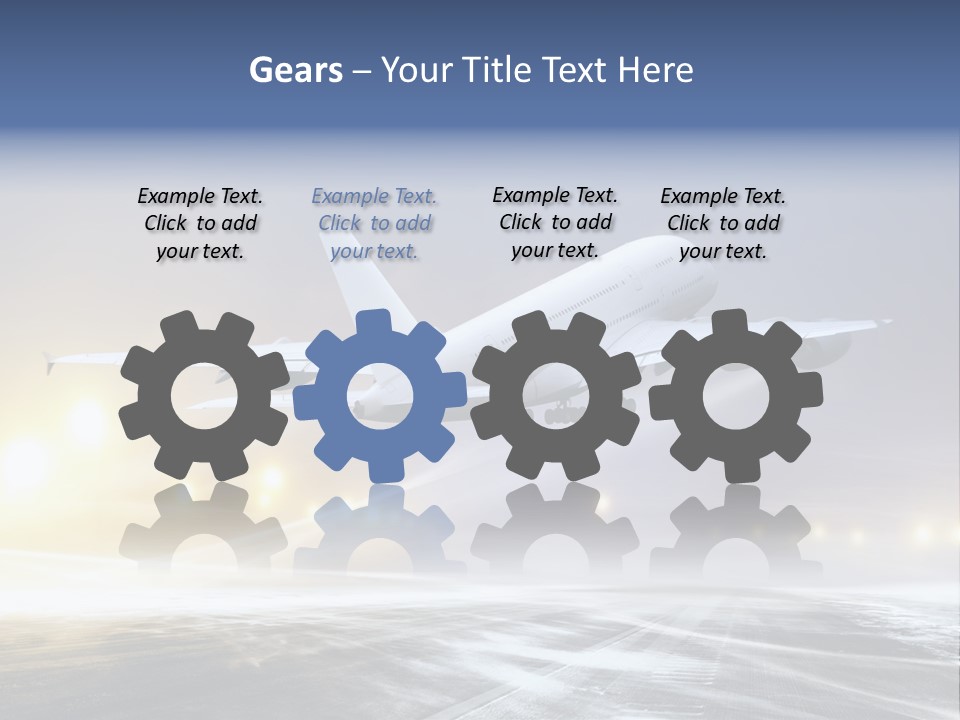 Departure Travel Transportation PowerPoint Template