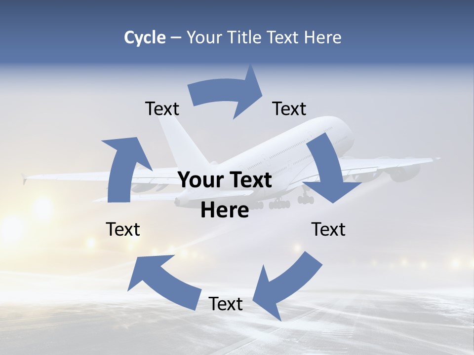 Departure Travel Transportation PowerPoint Template