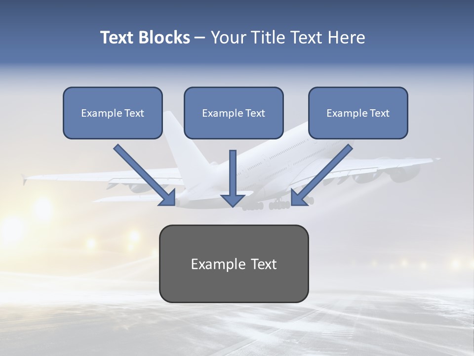 Departure Travel Transportation PowerPoint Template