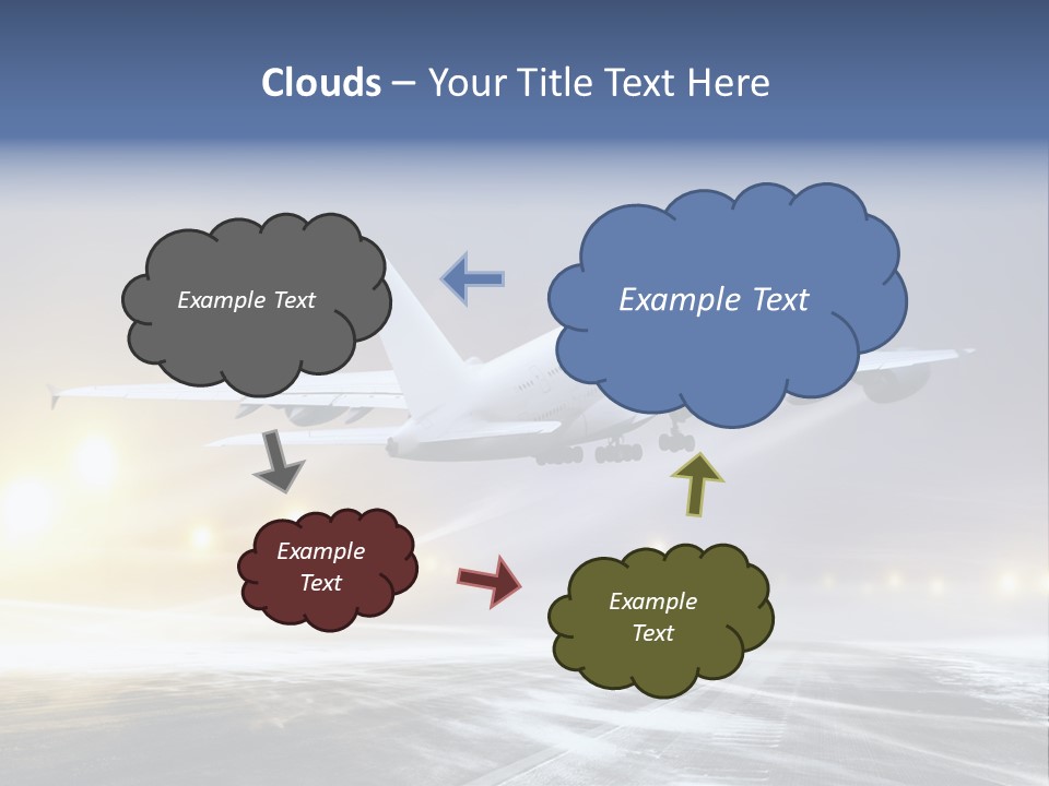 Departure Travel Transportation PowerPoint Template