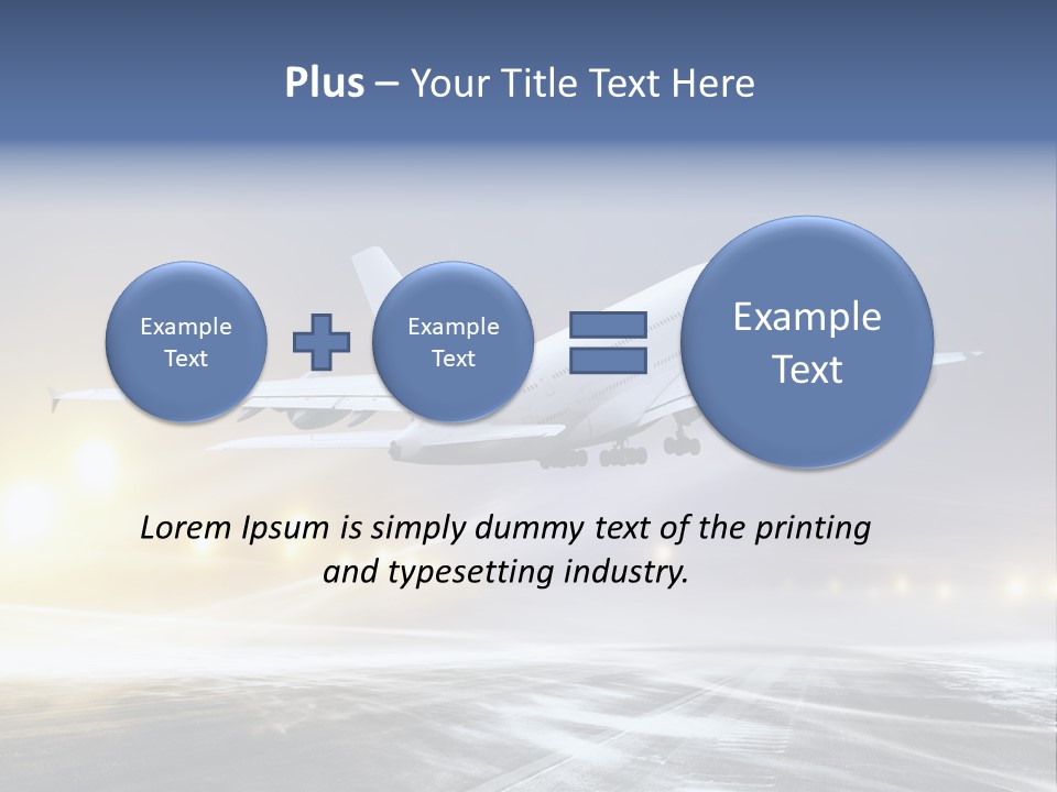 Departure Travel Transportation PowerPoint Template