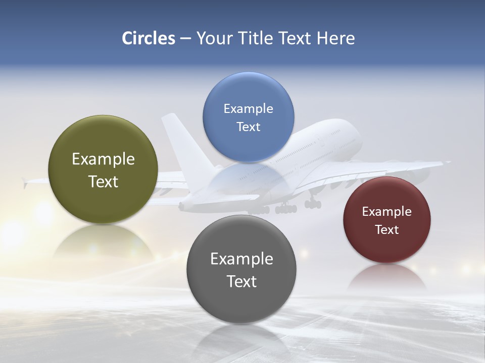 Departure Travel Transportation PowerPoint Template