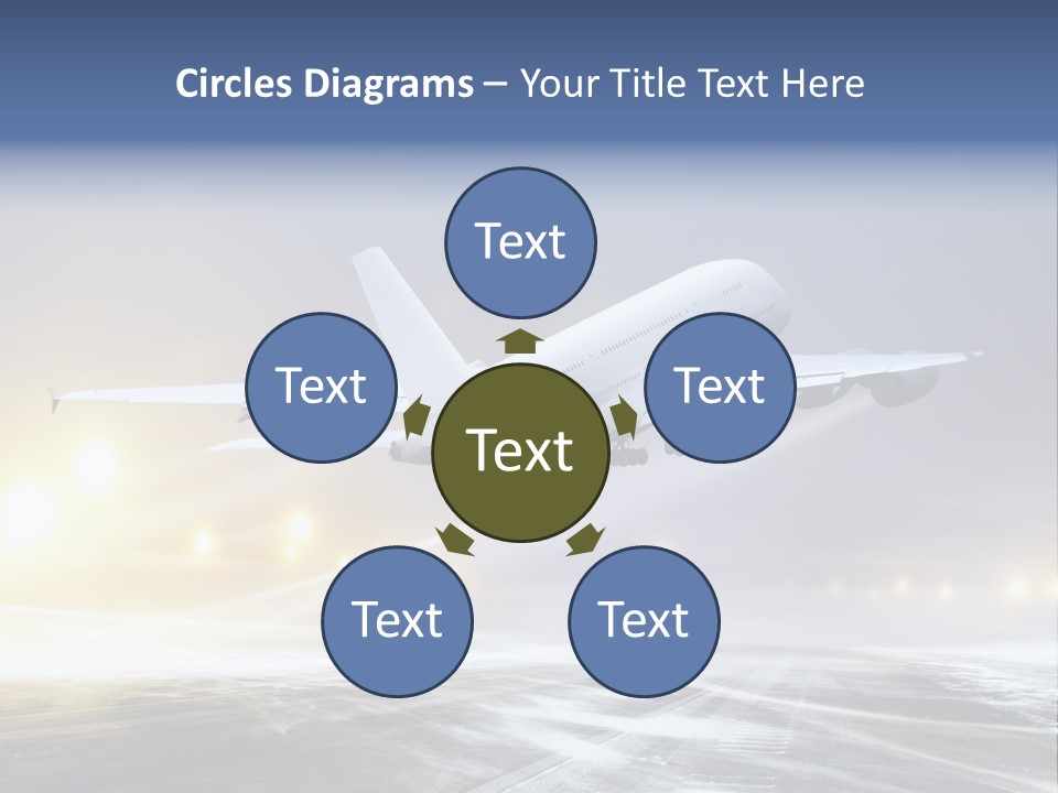 Departure Travel Transportation PowerPoint Template