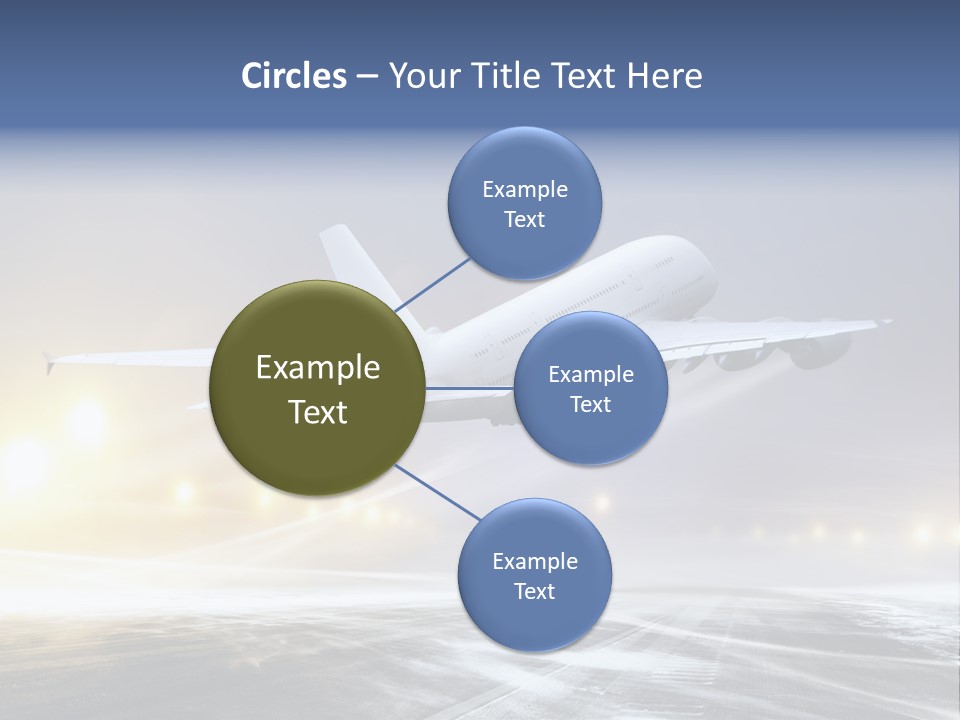 Departure Travel Transportation PowerPoint Template