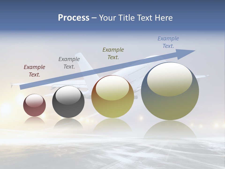 Departure Travel Transportation PowerPoint Template