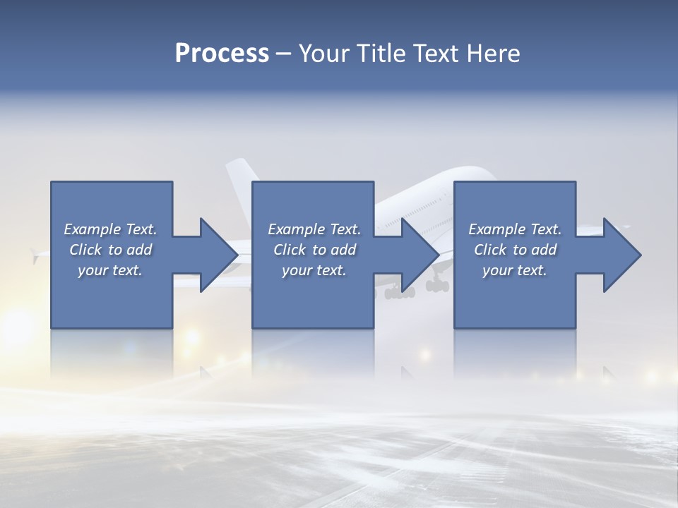 Departure Travel Transportation PowerPoint Template