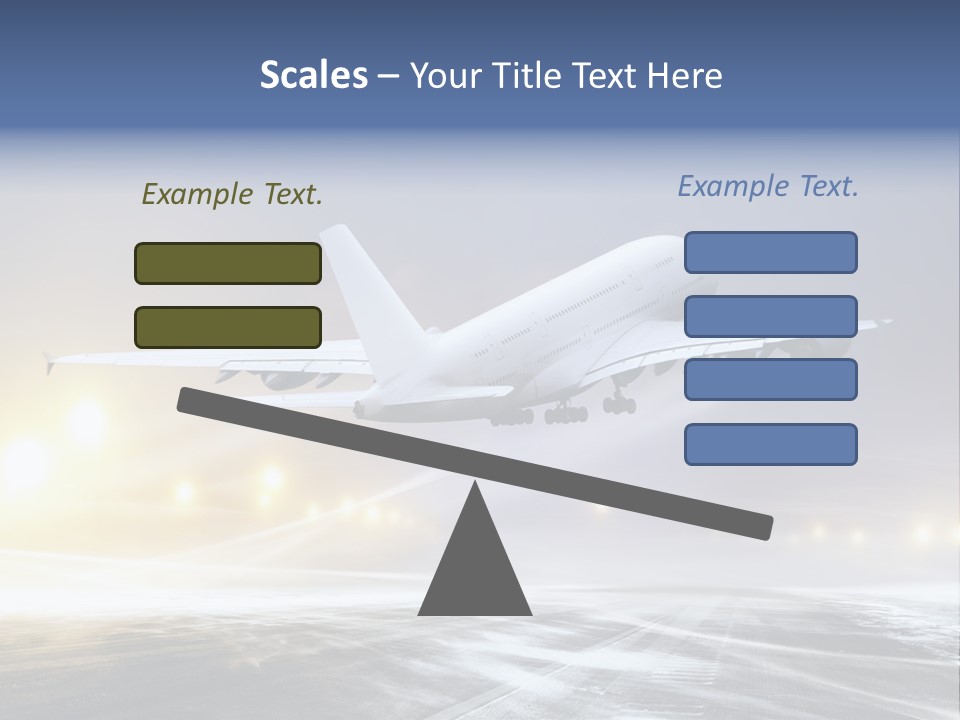 Departure Travel Transportation PowerPoint Template