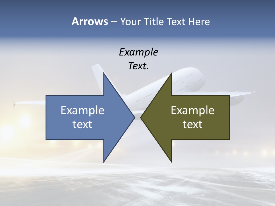 Departure Travel Transportation PowerPoint Template