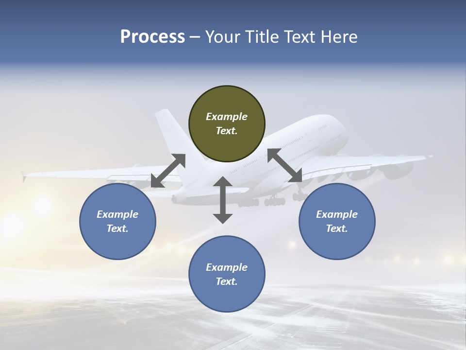 Departure Travel Transportation PowerPoint Template