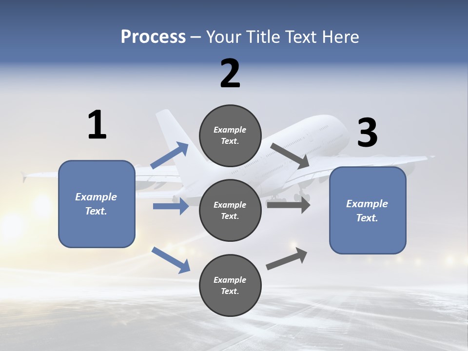 Departure Travel Transportation PowerPoint Template