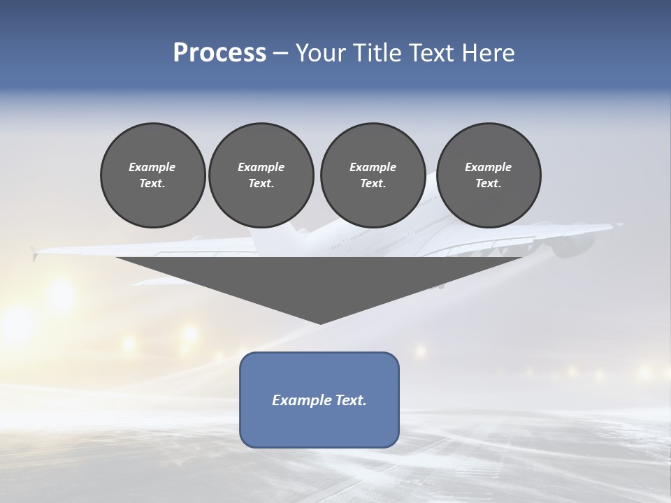 Departure Travel Transportation PowerPoint Template