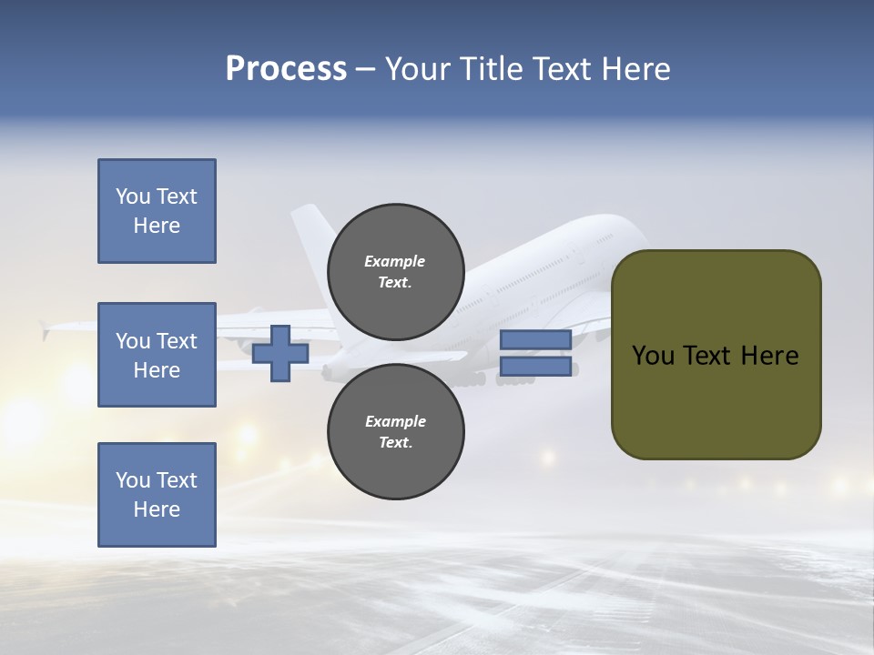 Departure Travel Transportation PowerPoint Template