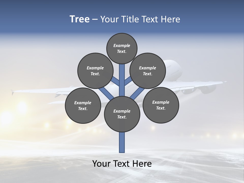 Departure Travel Transportation PowerPoint Template