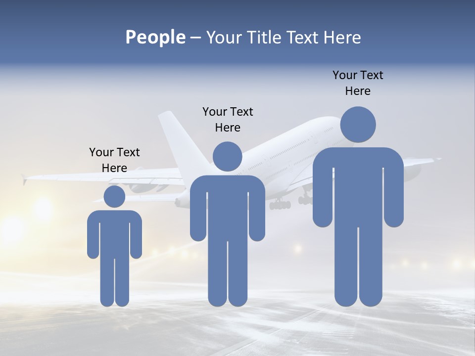 Departure Travel Transportation PowerPoint Template