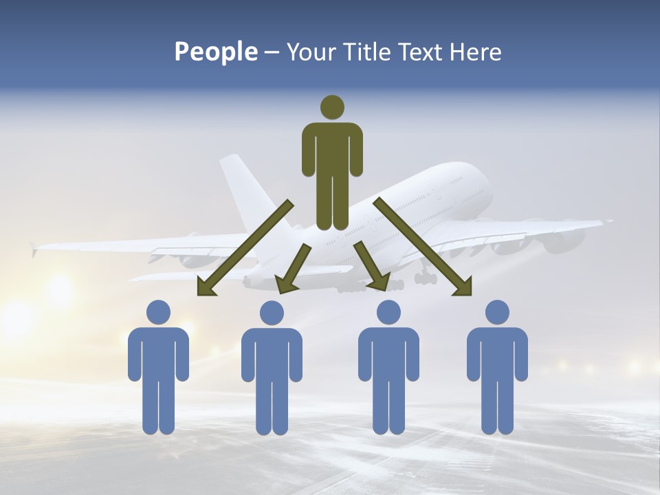 Departure Travel Transportation PowerPoint Template