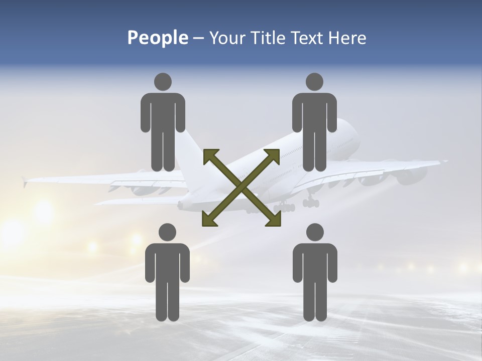 Departure Travel Transportation PowerPoint Template