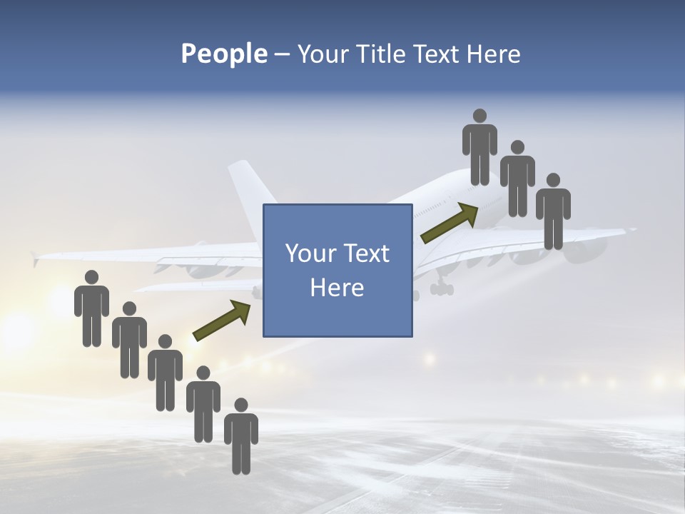 Departure Travel Transportation PowerPoint Template